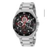 Reloj Marea Legend Plata Rojo Negro