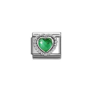 Link Nominatión silver shine verde