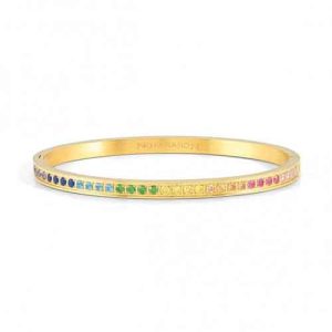 Pretty bangles brillo multicolor oro