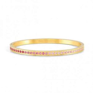 Pretty bangles brillo rojo rosa oro