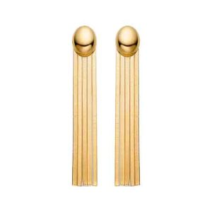 Pendientes Luxenter Óvalo Caida Oro