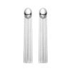 Pendientes Luxenter Óvalo Caída Plata