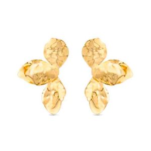 Pendientes Luxenter Pétalos Oro