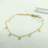 Pulsera Tobillera Oro Trebol